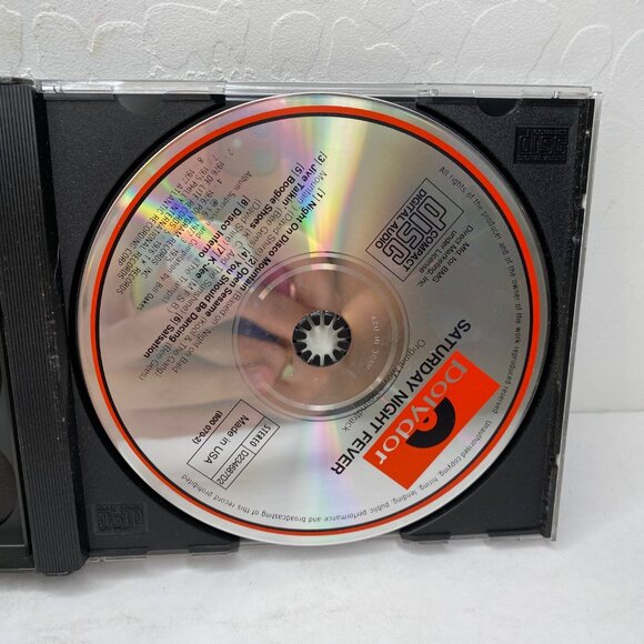 Vintage 1995 Saturday Night Fever Original Movie Soundtrack 2 CDs Bee Gees Disco - Picture 5 of 7